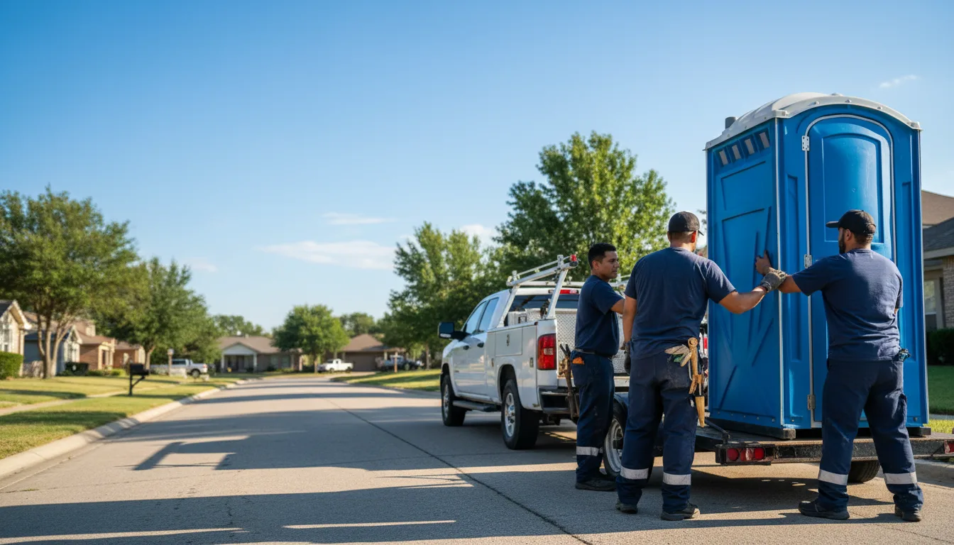 Portable Toilet Rental in Clive, IA near me